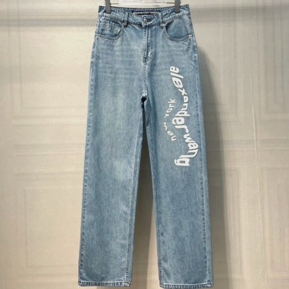 🆕Alexander Jeans 💞 High-Rise Relaxed Fit Jeans Fit Women’s and Men’s